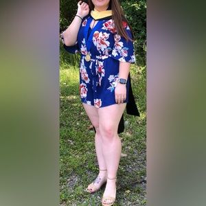 Relipop floral print romper